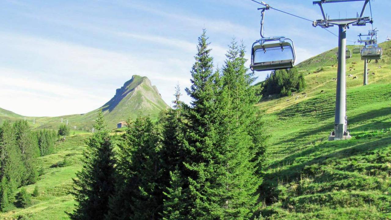 Seilbahnen in Damüls