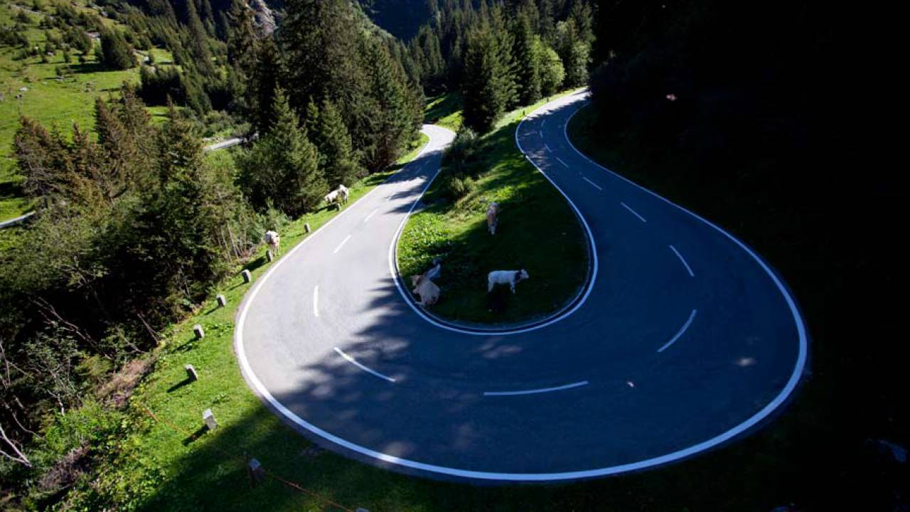 The Silvretta High Alpine Road