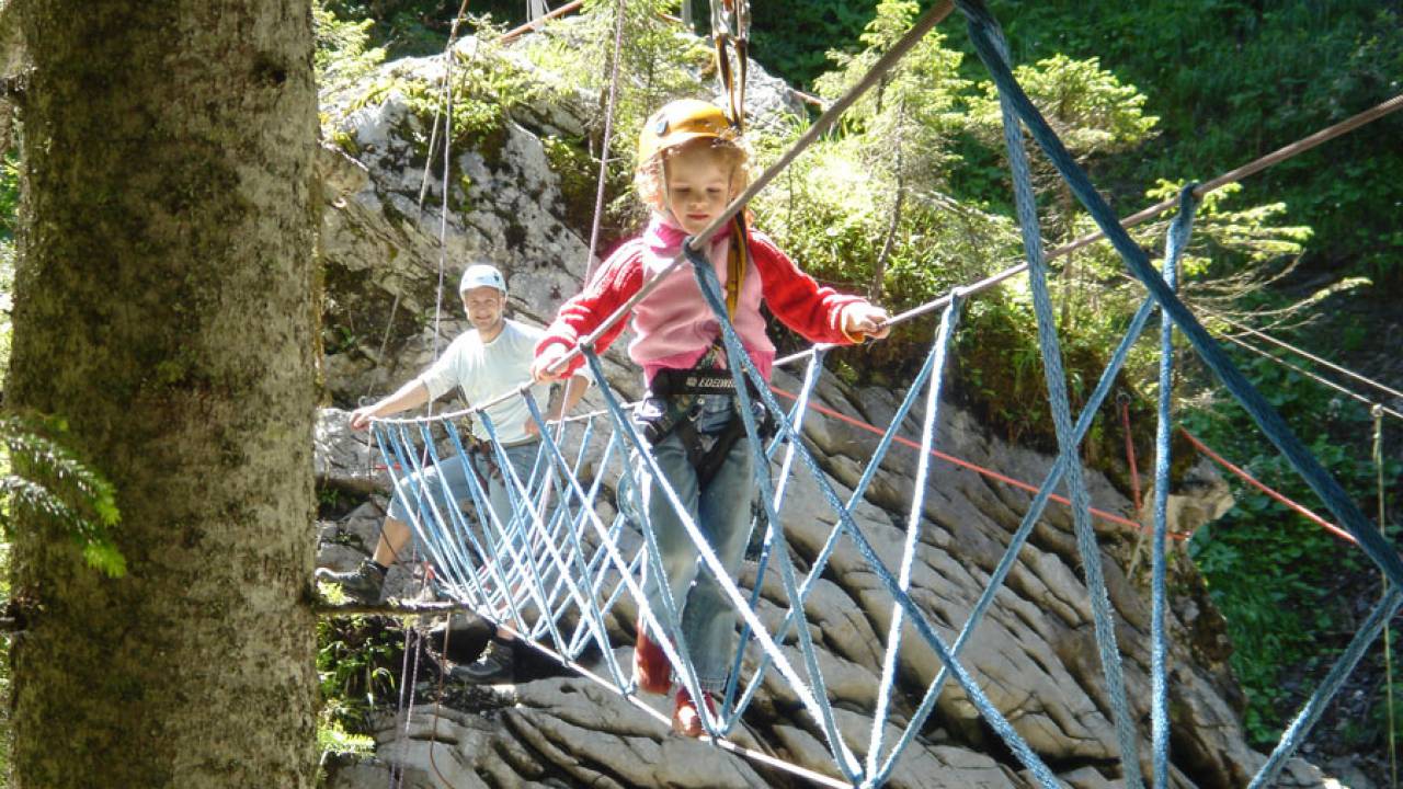 Abenteuerpark Schröcken und Hochseilgarten