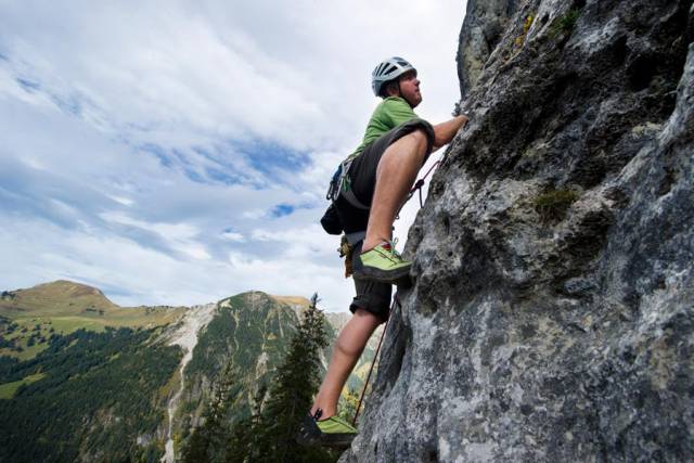 Rock climbing